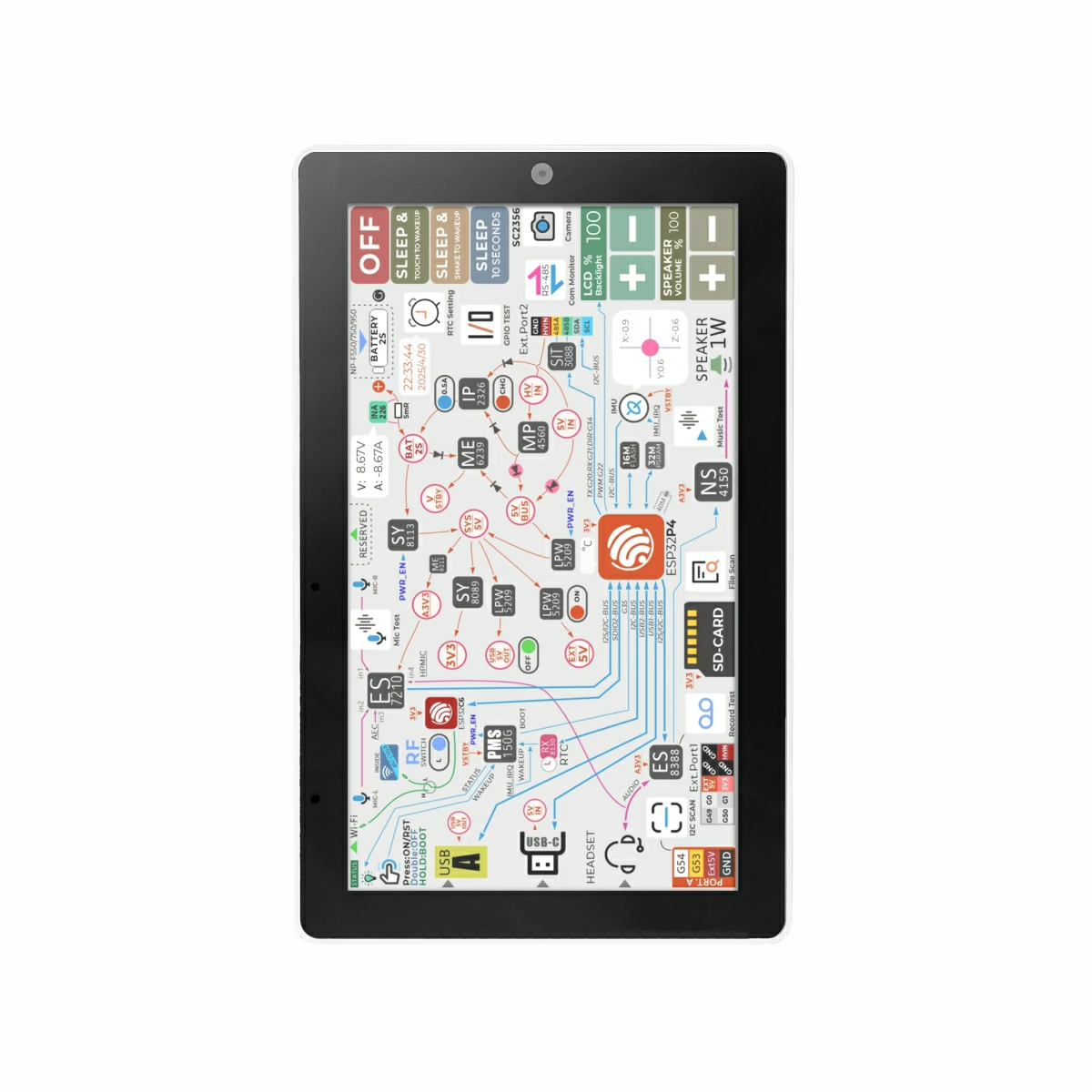M5Stack TAB5 휴대용 스마트 IoT 터미널,  - Esp32 C6 리뷰 및 가격
