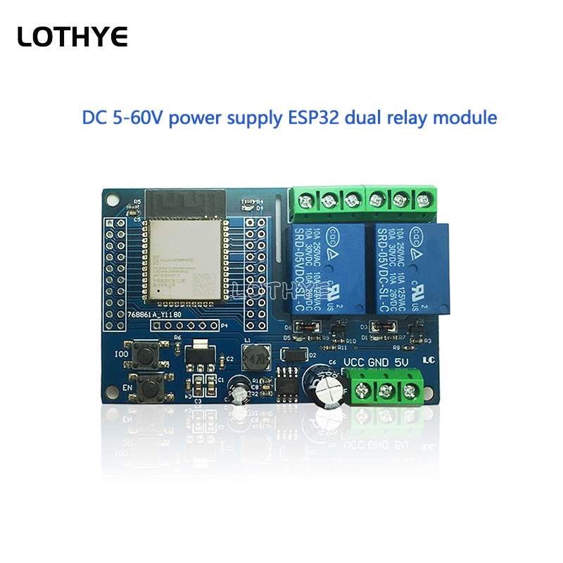 ESP32 듀얼 채널 Wifi 블루투스 릴레이 모듈 보 - Esp32 Uart Module 리뷰 및 가격