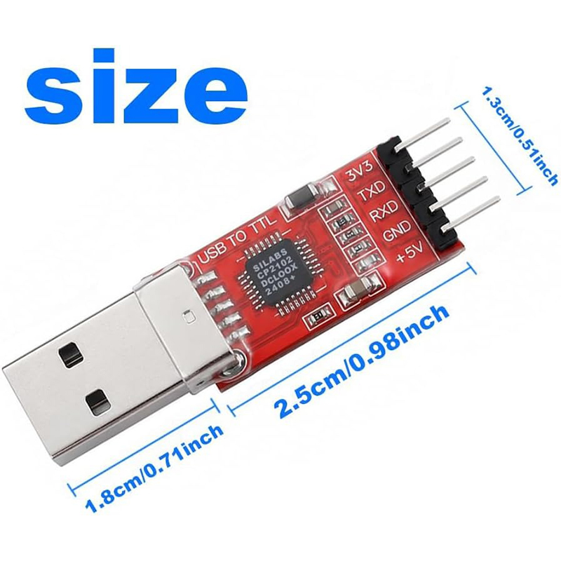 CP2102 USB-TTL 시리얼 어댑터 – 3개 묶음 - Esp8266 리뷰 및 가격
