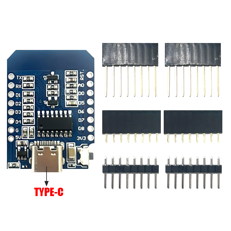 XCW WeMos D1 미니 TYPE-C/마이크로 US - Esp8266 Nodemcu 리뷰 및 가격