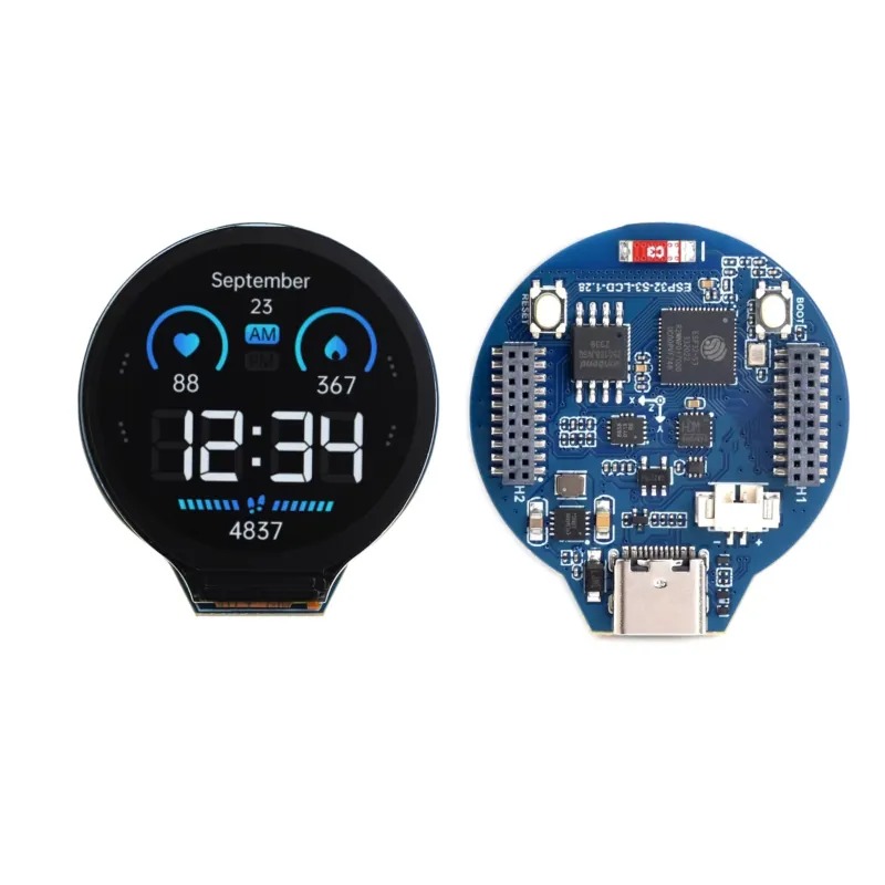 ESP32-S3 LCD 개발 보드 1.28인치 IPS  - Esp32 리뷰 및 가격